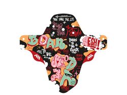 🚵‍♂️ Guardabarros AMS Mud Guard – Color Rojo  🔥 Nacido para ser piloto: protección con estilo aventurero