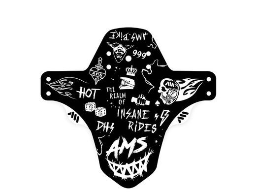 Guardabarros AMS Mud Guard - Hell Gang: Protección Audaz con un Diseño Rebelde