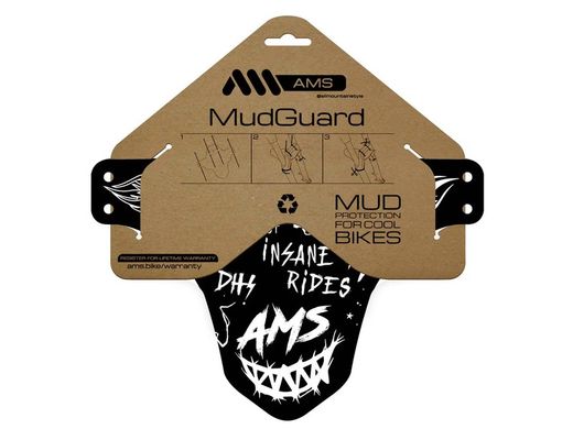 🚵‍♂️ Guardabarros AMS Mud Guard – Hell Gang  🔥 Protección audaz con un diseño rebelde