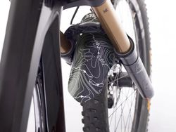 🚵‍♂️ Guardabarros AMS Mud Guard – Orugas  🐾 Protección robusta con un diseño salvaje