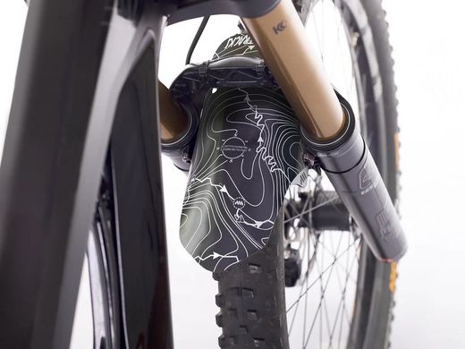 🚵‍♂️ Guardabarros AMS Mud Guard – Orugas  🐾 Protección robusta con un diseño salvaje