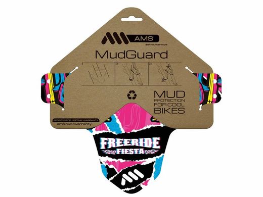🚵‍♂️ Guardabarros AMS X Freeride Fiesta 2023  🎉 Protección de alta calidad con estilo exclusivo