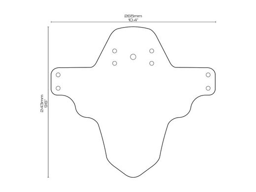 🚵‍♂️ Guardabarros Hardline AMS X Red Bull  🏁 Protección de alto rendimiento con estilo de competencia