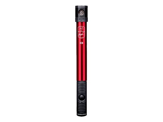 🔧🚴‍♂️ Hinchador de Mano Crankbrothers Klic HV con Manómetro – Edición Red Minnaar Leogang