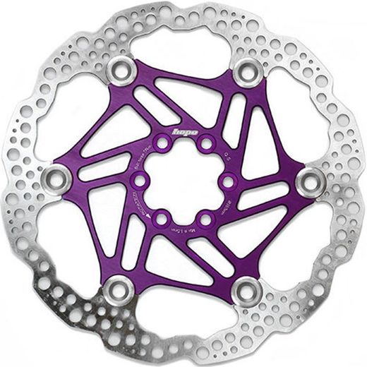 Disco De Freno Hope Flotante 180mm Lila