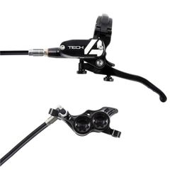 🚴‍♂️🖤 Freno Hope Tech 4 E4 Trasero Negro – Potencia y Control Profesional