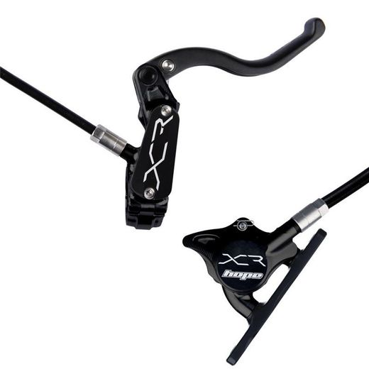 🚴‍♂️ Freno Hope XCR PRO Trasero Flatmount Negro 34mm – Ligereza y Precisión para XC y Gravel 🖤🛑