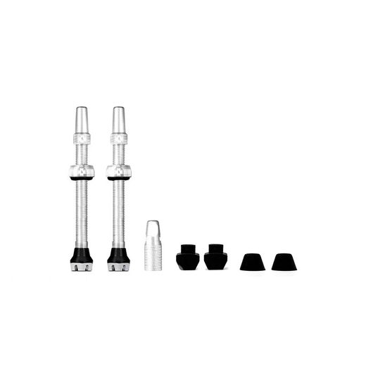 Juego Valvulas Muc-Off V2 Tubeless 60 Mm Plata