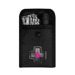 KIT CAPSULA MECHAS REPARACION TUBELESS MUC-OFF ALUMINIO NEGRO (TUBELESS REPAIR CAPSULE)