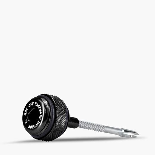 KIT CAPSULA MECHAS REPARACION TUBELESS MUC-OFF ALUMINIO NEGRO (TUBELESS REPAIR CAPSULE)