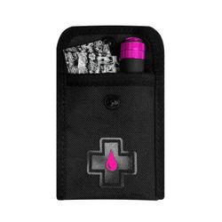 KIT CAPSULA MECHAS REPARACION TUBELESS MUC-OFF ALUMINIO ROSA (TUBELESS REPAIR CAPSULE)