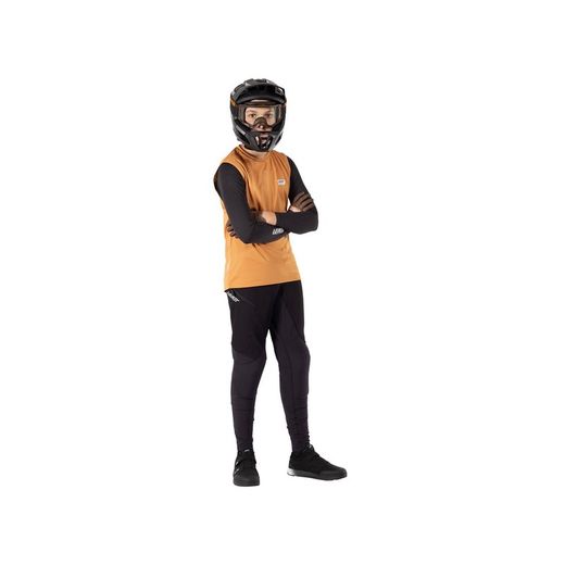 Kit Leatt MTB 1.0 Mini Rust — Estilo y protección para los riders más jóvenes