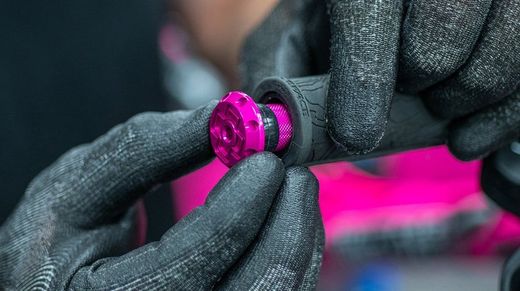 Kit Mechas Muc-Of Reparacion Tubeless Para Manillar Morado