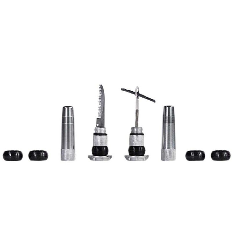 Kit Mechas Muc-Off Reparacion Tubeless Para Manillar Gris