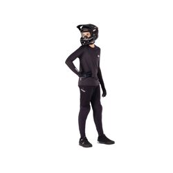 🚵‍♂️🖤 Kit Leatt MTB 1.0 Mini Negro – Protección Completa para los Más Jóvenes Ciclistas de Montaña