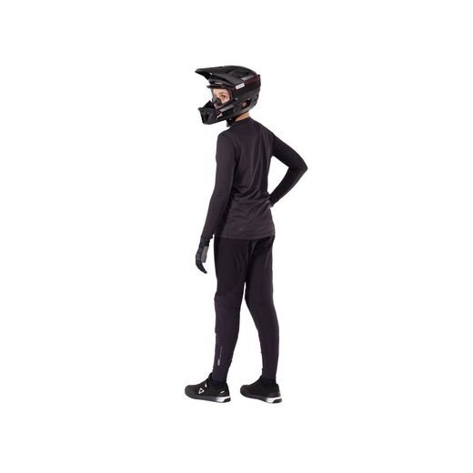 🚵‍♂️🖤 Kit Leatt MTB 1.0 Mini Negro – Protección Completa para los Más Jóvenes Ciclistas de Montaña