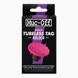 Kit Válvula Tubeless + Soporte Muc-Off Secure Tag 🛠️🚴‍♂️ para Localizador Apple AirTag 🍏🔒 | Seguridad y Rendimiento para tu Bicicleta