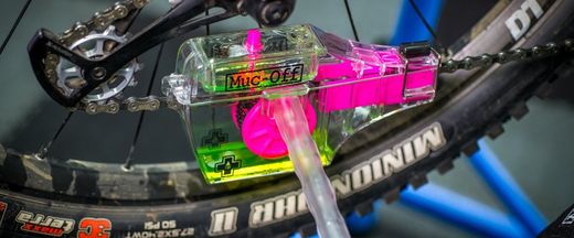 Limpiador de Cadena Muc-Off X-3 Dirty Chain Machine + Líquido | Limpieza Profunda y Rápida