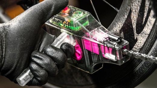 Limpiador de Cadena Muc-Off X-3 Dirty Chain Machine + Líquido | Limpieza Profunda y Rápida