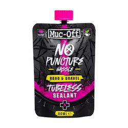 Líquido Sellante Muc-Off Tubeless Carretera/Gravel 80 ml | Protección Antipinchazos Rápida y Efectiva