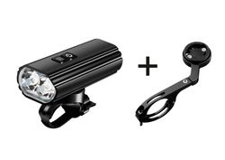 🚴‍♂️💡 Luz de Ciclismo RIDERS XP-5.7  – 1000 Lúmenes ⚡ | USB Recargable 🔋 + Soporte Incluido 🔧 | Resistente al Agua 🌧️