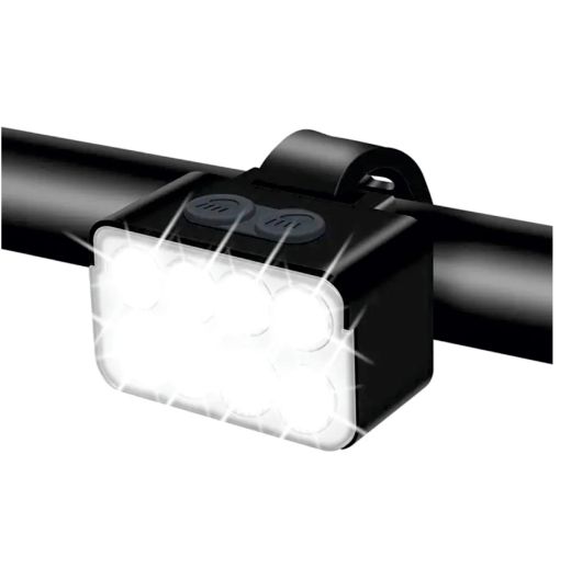 Luz de Ciclismo RIDERS XP-5.8 🚴‍♂️💡 | 1500 Lúmenes 🔦 | Alta Potencia, USB Recargable y Soporte Incluido 🔧 | Ideal MTB y Ruta 🌙