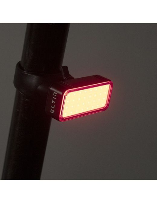 🚴‍♂️🔴 Luz Trasera Eitin Focus para Bicicleta  – 50 Lúmenes 💡 | Alta Visibilidad y Seguridad en Cada Ruta 🌙