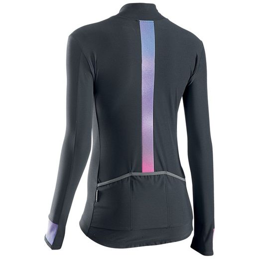 Maillot Northwave Fahrenheit Woman Manga Larga Negro Holographic