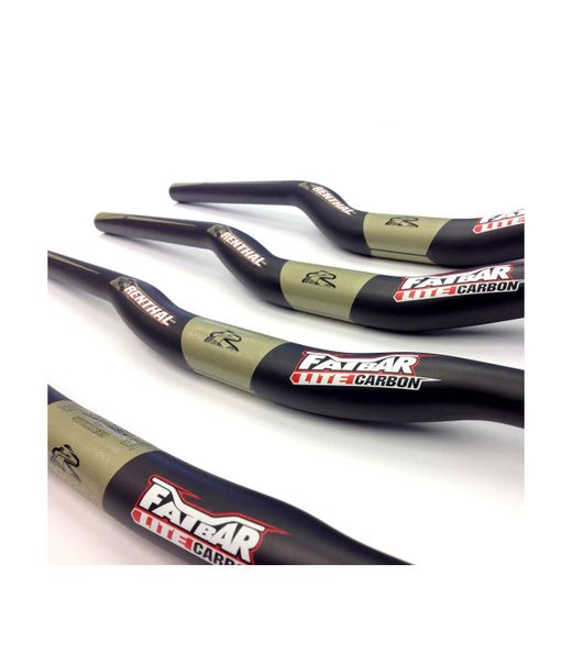 🚵‍♂️ MANILLAR RENTHAL FATBAR LITE CARBON V2 NEGRO (760x30 mm) – Rendimiento Total 🖤💎