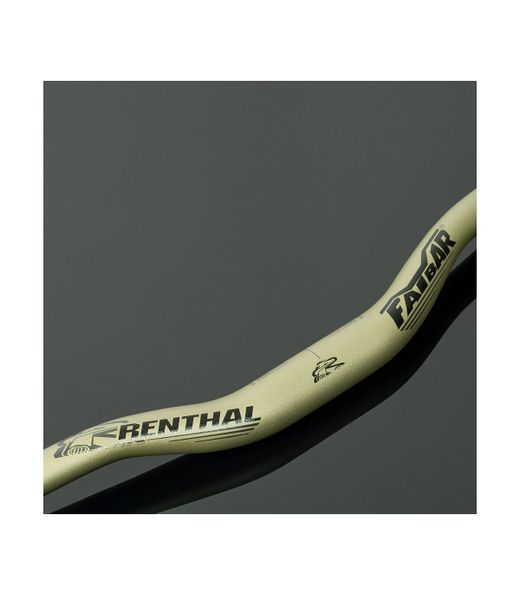 🚵‍♂️ MANILLAR RENTHAL FATBAR V3 DORADO (800x20 mm) – Precisión, Control y Estilo Racing ✨🏆