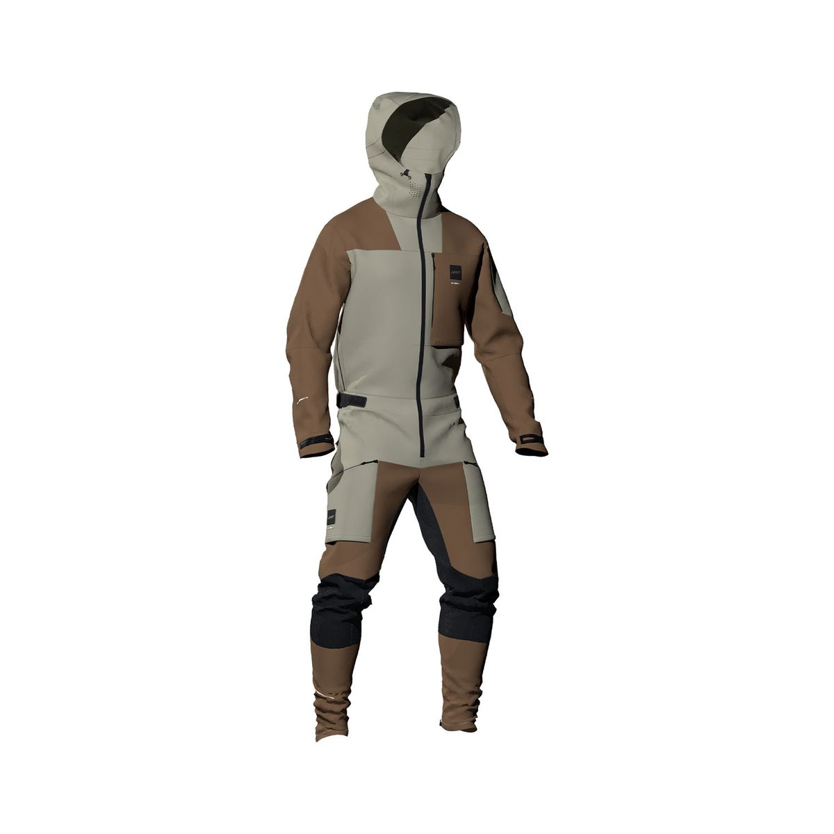 🟤🚵‍♂️ Mono Leatt MTB HydraDri 5.0 Marrón Loam – Protección total y confort extremo en cualquier aventura 🌧️⚡ L