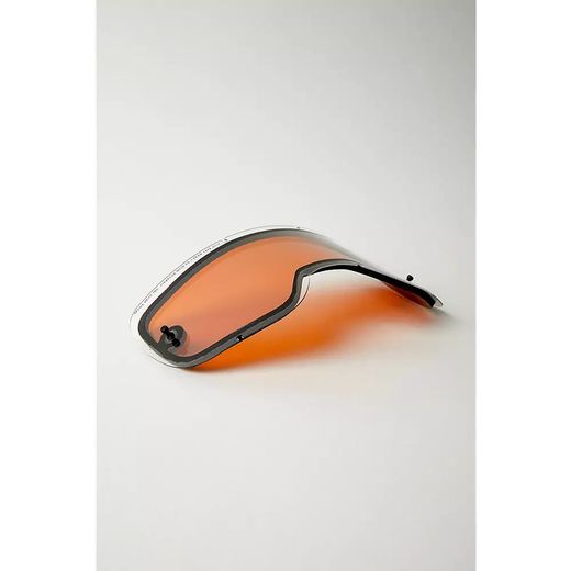 🧡🥽 Lentes Fox Duales MX20 Airspace/Main Naranjas Visión nítida y protección máxima para MTB y Motocross