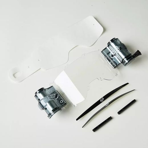 Sistema Total FOX Vision 45mm TVS Transparente 🥽💨 | Airspace & Main MX20 – Visión Clara en Toda Condición