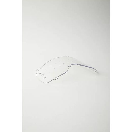 Lentes FOX Airspace/Main 45mm Gris Claro para Sistema de Rollos | Visión Clara y Protección MX 🕶️