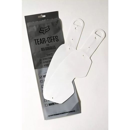 🟠 Junior – Tearoffs Laminados para Airspace y Main VLS 🚵‍♂️✨