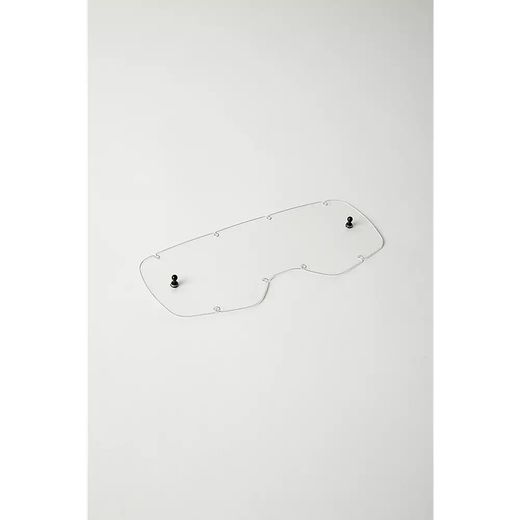Lente Transparente FOX MX20 Juvenil para Gafas Airspace/Main YTH 🥽✨ | Visión Clara y Protección Total