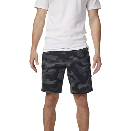 🩳🦊 Pantalón Corto Casual Fox Essex Camo 3.0 – Estilo urbano con actitud Fox 🔥