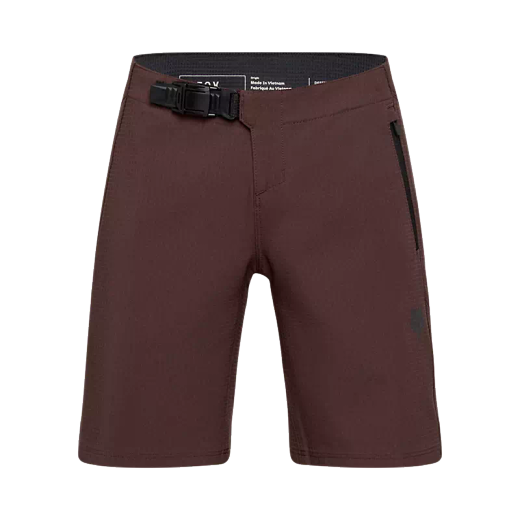 Pantalón Corto Fox Defend Juvenil – Resistencia y Comodidad para los Más Jóvenes Color Marrón cacao