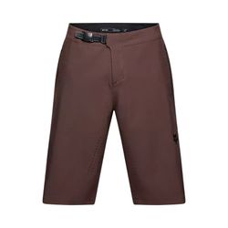 🦊🔥 Pantalón Corto Fox Defend 🚵‍♂️💨  Resistencia, Comodidad y Estilo para Ciclistas Marrón cacao