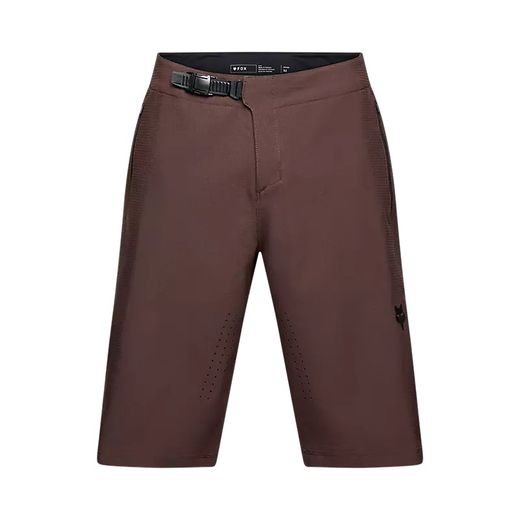 🦊🔥 Pantalón Corto Fox Defend 🚵‍♂️💨  Resistencia, Comodidad y Estilo para Ciclistas Marrón cacao