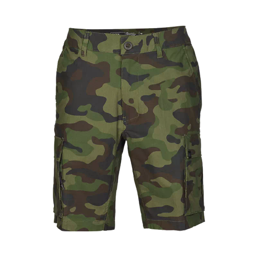 Pantalón corto Fox Slambozo Camo 🦊 | Estilo militar y comodidad para el día a día