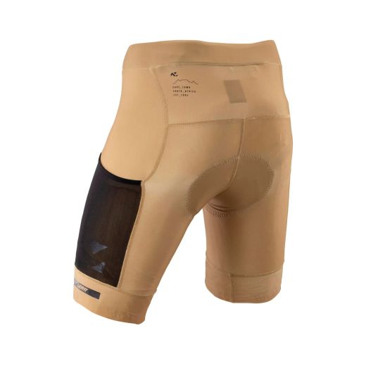 🩳🚵 Pantalón Corto Leatt Endurance 5.0 Cargo Marrón Brass ✨