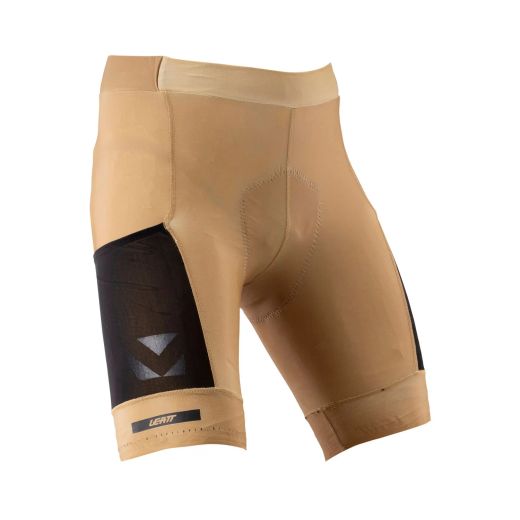 🩳🚵 Pantalón Corto Leatt Endurance 5.0 Cargo Marrón Brass ✨