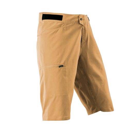 🚵‍♂️🟤 Pantalón Corto Leatt MTB Gravity 2.0 Jr Marrón Brass – Rendimiento y estilo para jóvenes riders ⚡🔥