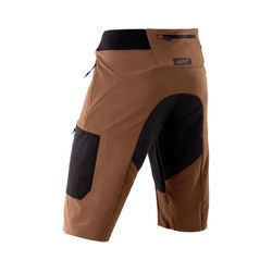 🚵‍♀️🌿 Pantalón Corto Leatt MTB Gravity 4.0 Mujer Marrón Loam – Rendimiento, comodidad y estilo sin límites 💪✨