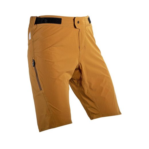 Pantalón Corto Leatt MTB Trail 1.0 Peanut – Rendimiento y Estilo para tus Rutas de MTB