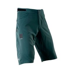 💚🚵‍♂️ Pantalón Corto Leatt MTB Trail 3.0 con Badana Verde Spruce | Comodidad y protección en cada ruta 🌲✨