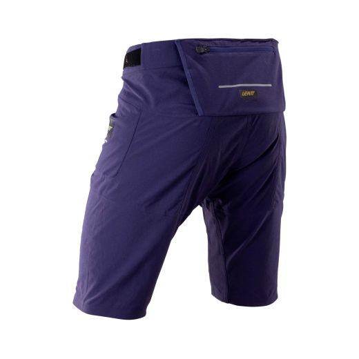 💙🚵‍♂️ Pantalón Corto Leatt MTB Trail 6.0 Cargo Azul Galaxy | Rendimiento, estilo y comodidad total 🌟