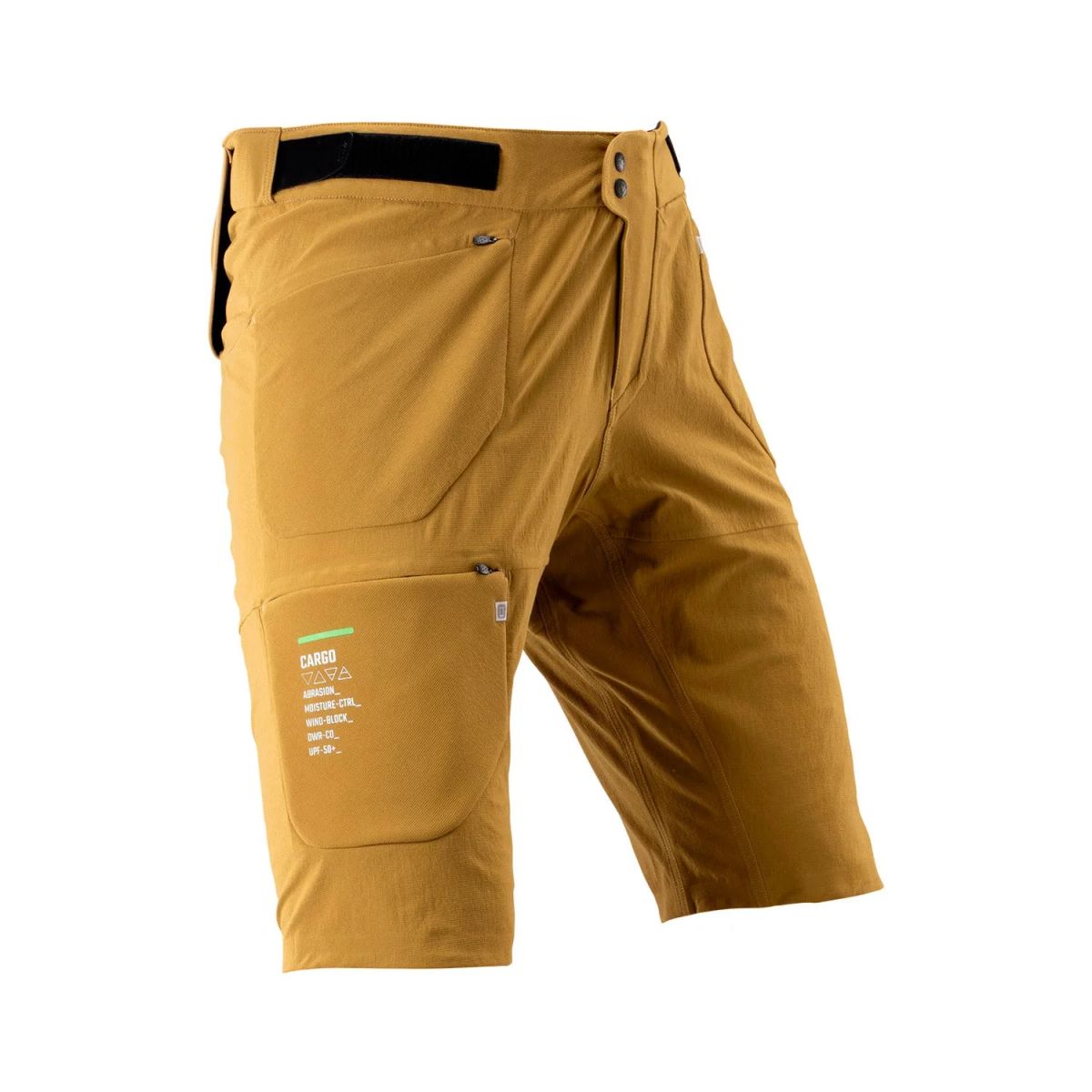 🤎🚵‍♂️ Pantalón Corto Leatt MTB Trail 6.0 Cargo Marrón Brass | Máxima comodidad y funcionalidad en tus rutas 🌄 L