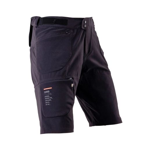 🖤🚵‍♂️ Pantalón Corto Leatt MTB Trail 6.0 Cargo Negro Ghost | Rendimiento, comodidad y estilo en cada ruta 🌄
